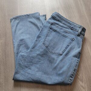 NYDJ Womens Cool Embrace Denim Jeans Size 14 Light Blue Lift Tuck Technology
